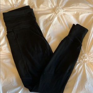 Athleta moto leggings, XS black